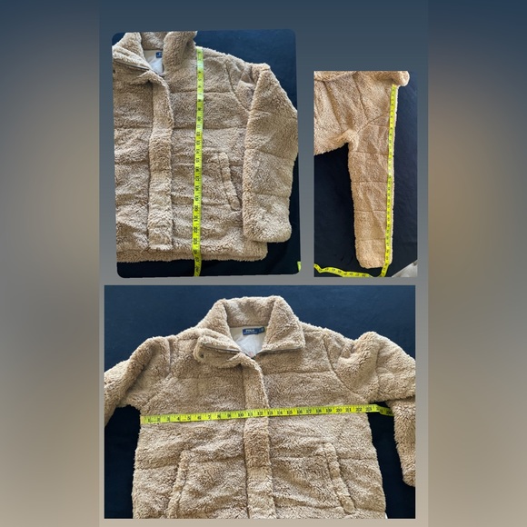POLO RALPH LAUREN Women Sherpa Fleece Camel Jacket “L” NWOT with a free item - Picture 2 of 8
